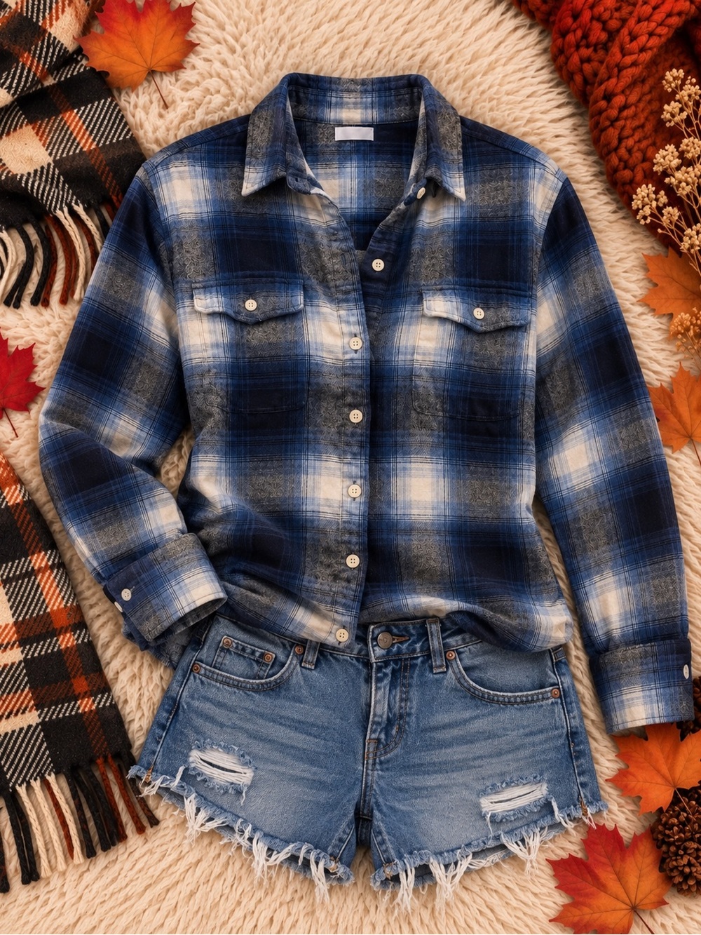 Women’s Flannel Shirt 🍁